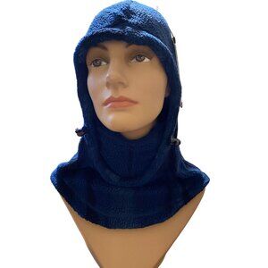 Madhappy X Columbia fleece hood face mask skiing winter NEW L/XL blue